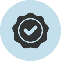 Verified seal symbol